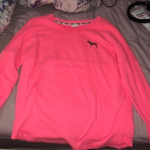 Long sleeve pink shirt size small